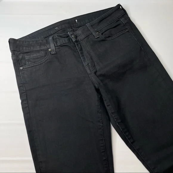 Vince Skinny Jeans Lola Stovepipe Black, Size 29 - Picture 4 of 14